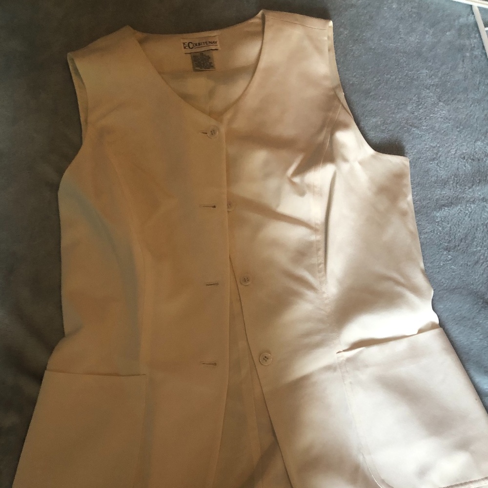 Silk Woman's Size 10 Vest/ Blouse